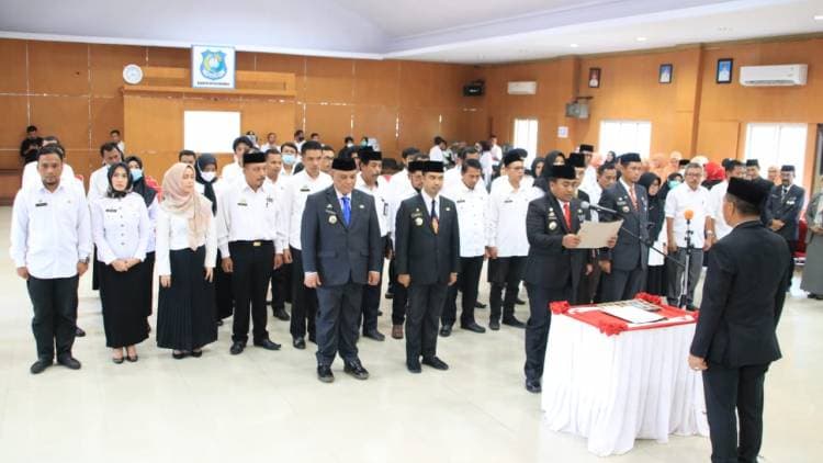 Gerbong Mutasi Bergerak, 5 Pejabat Tinggi Pratama Hasil Selter Dilantik