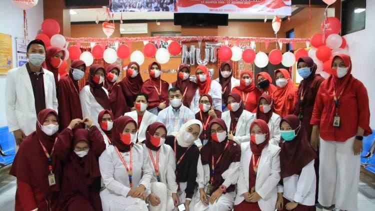 Kunjungi RSUD, Andi Utta Motivasi Pasien