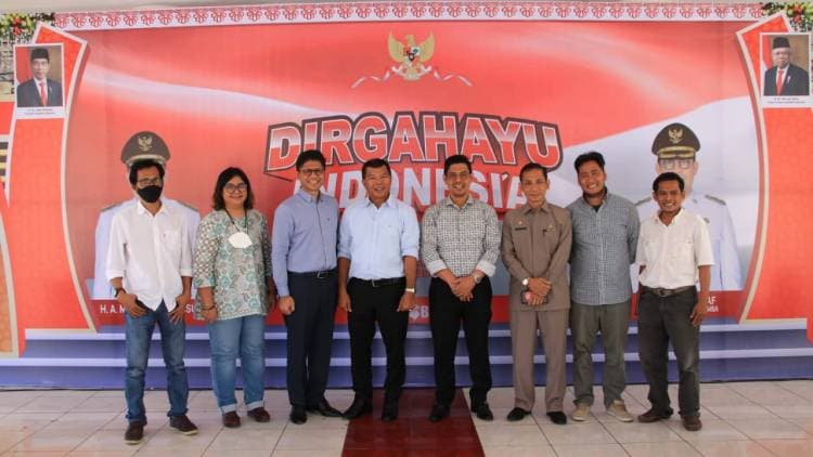 Mantan Wakil Ketua KPK Temui Bupati Andi Utta, Ini Tujuannya
