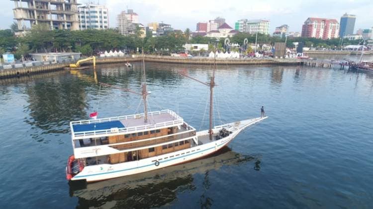 Dua Kapal Pinisi dari Bulukumba Diundang Ikut Memeriahkan F8 Makassar