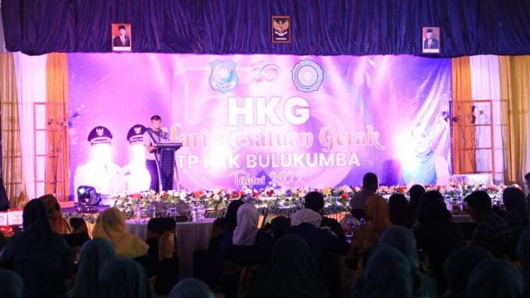 Meriahnya Puncak Peringatan Hari Kesatuan Gerak PKK di Bulukumba