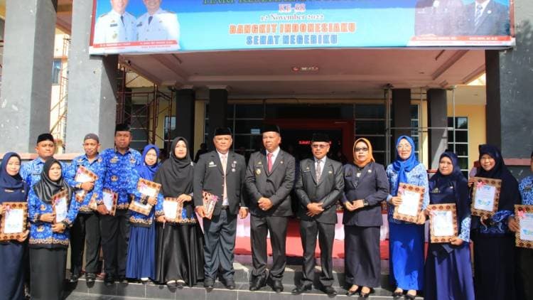Pasca Covid-19 Peringatan HKN Kembali Meriah, Upacara Dipusatkan Kantor Bupati