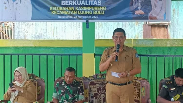 Wabup Bulukumba Launching Dapur Sehat Atasi Stunting