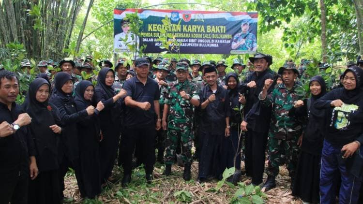 Lestarikan Kawasan Adat, 3.300 Pohon Bibit Unggul Ditanam di Kawasan Adat Ammatoa Kajang
