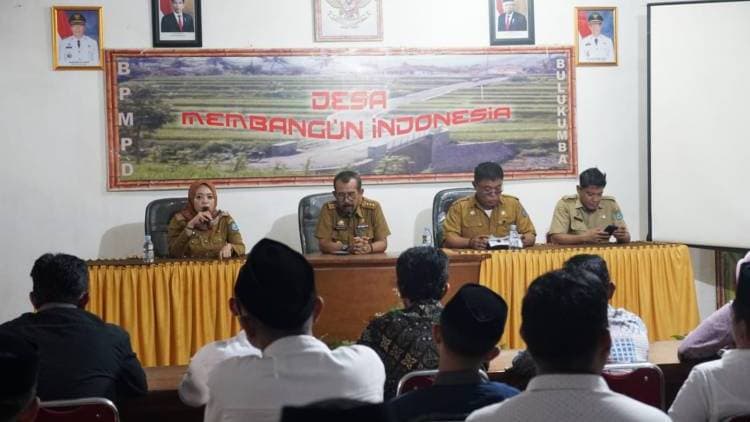 Jelang Pelantikan, DPMD Bulukumba Kumpulkan 31 Kades Terpilih