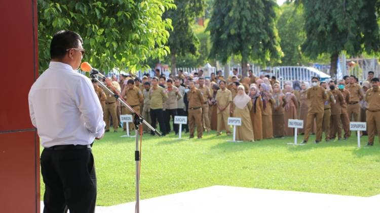 Awal Tahun, Bupati Andi Utta Umumkan Camat dan OPD Terbaik