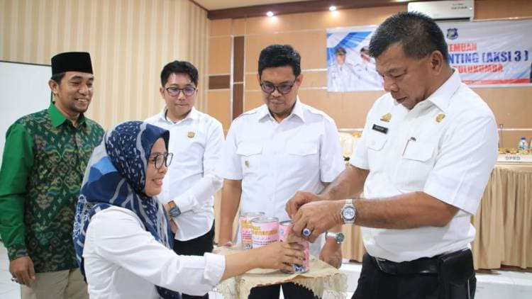 Rembuk Stunting, Andi Utta Launching Celengan Stunting