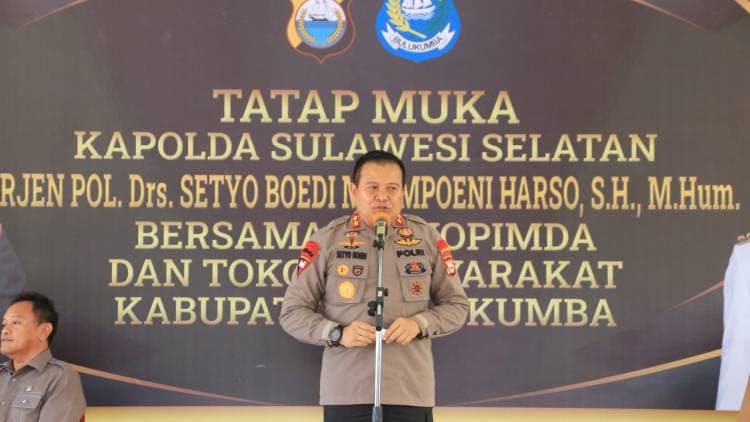 Kunjungi Bulukumba, Kapolda Sulsel Minta Polres Perkuat Sinergitas