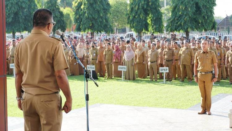 Tidak Mudah Jadi Tuan Rumah Pembagian Bendera, Bupati Andi Utta: Kita Semua Harus Siap