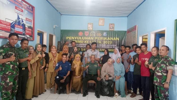 Satgas TMMD ke-117 Gelar Penyuluhan Perikanan
