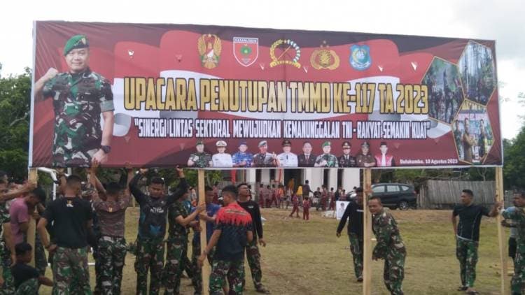 Sasaran TMMD Rampung, Kodim 1411 Bulukumba Persiapkan Acara Penutupan