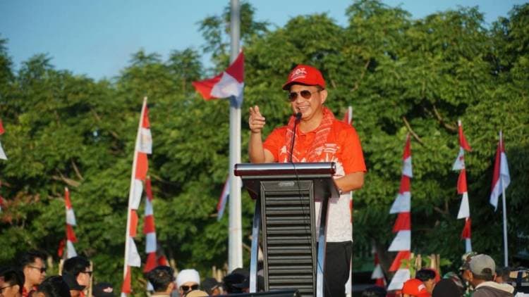 Puncak Pembagian Bendera Berlangsung Sukses, Mendagri Tito Karnavian Ucapkan Terima Kasih kepada Kapolres Bulukumba dan Jajarannya