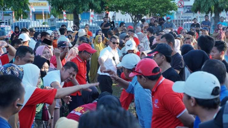 Semarak Lomba HUT Kemerdekaan di Kantor Bupati Bulukumba