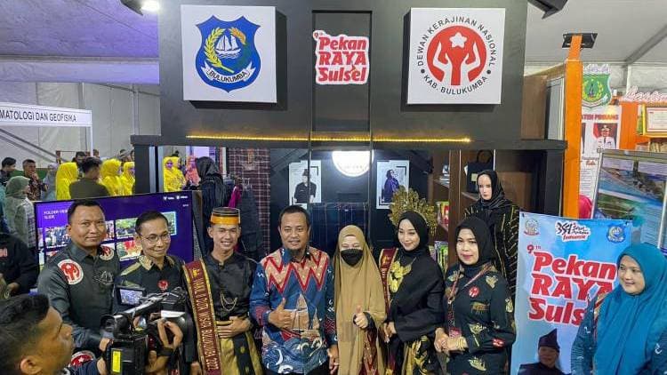 Dekranasda Bulukumba Kembali Ukir Prestasi di Pekan Raya Sulsel 2023