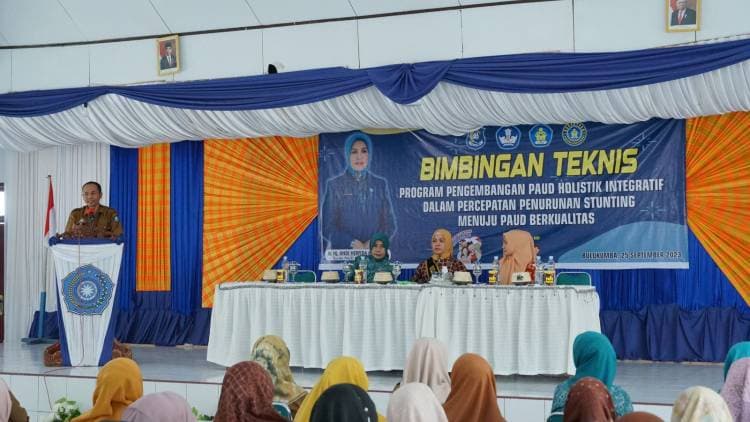 Bimtek Percepatan Penurunan Stunting, Bunda PAUD Bulukumba : Pendidikan Usia Dini Pondasi Awal Pertumbuhan Anak