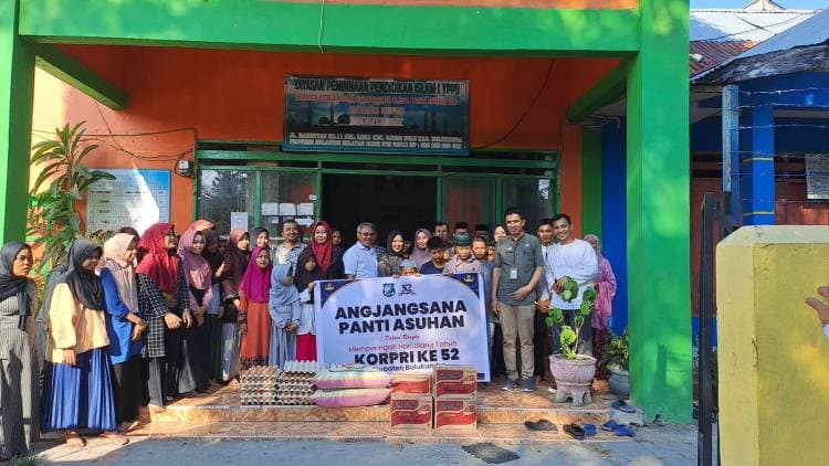 Jelang HUT Korpri, ASN Pemkab Bulukumba Berbagi di Panti Asuhan