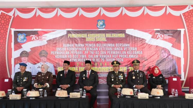 Bupati Andi Utta Bersama Forkopimda Ramah Tamah  dengan Pejuang Kemerdekaan
