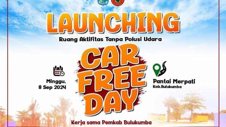 Ayo Nikmati Car Free Day Hari Minggu Ini di Pantai Merpati