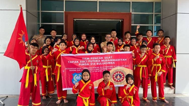 Dilepas di Kantor Bupati, Atlet Tapak Suci Bulukumba Siap Ukir Prestasi di Kejuaraan Pencak Silat Baddare Situru Cup 2025