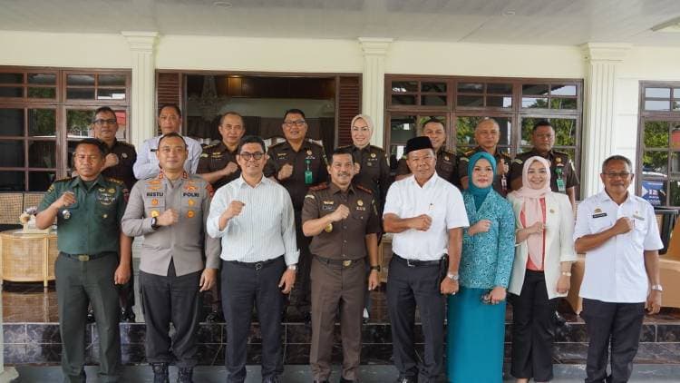 Bupati Andi Utta Hingga Forkopimda Sambut Kajati Sulsel di Bulukumba
