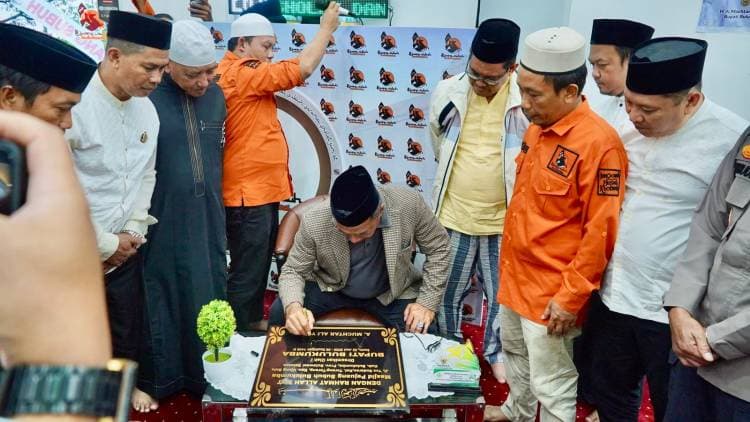 Dua Tahun Dikerja, Bupati Andi Utta Resmikan Masjid Pejuang Subuh