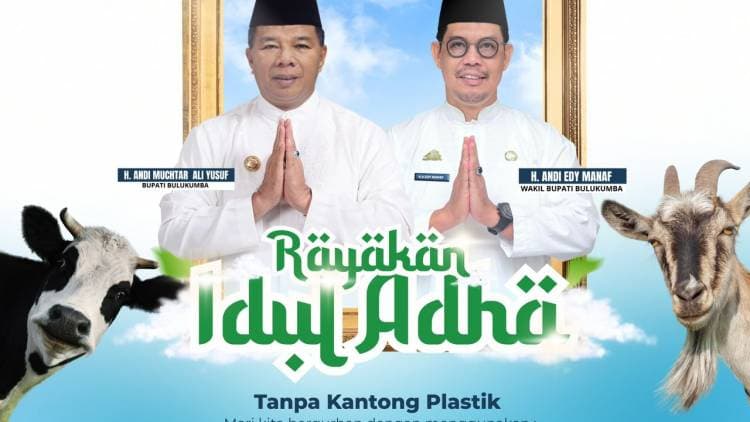 Pemda Bulukumba Dorong Idul Qurban Tanpa Sampah Plastik