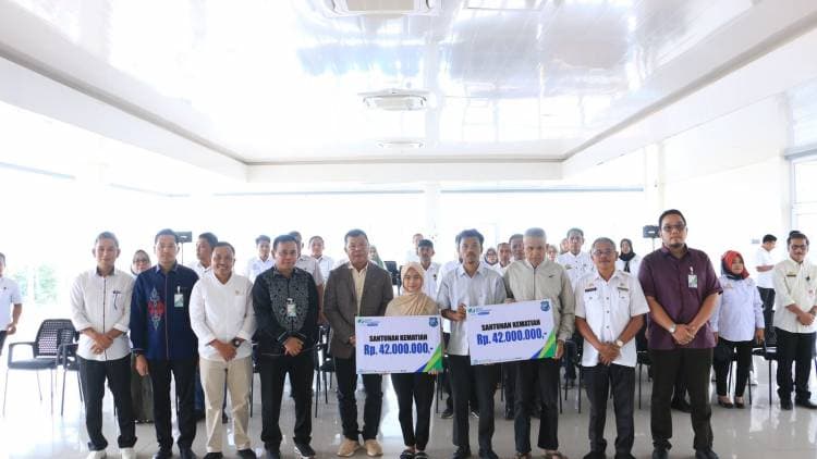 Lindungi Pekerja Rentan, BPJS Ketenagakerjaan, Bersama Bupati Andi Utta Tandatangani MoU dan PKS