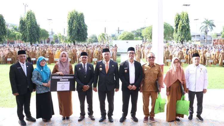 Bupati Andi Utta Pimpin Upacara Harganas ke-32  Tahun 2025