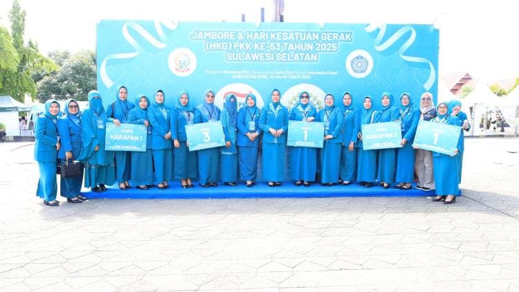 PKK Bulukumba Torehkan Lima Prestasi di Jambore dan HKG PKK Sulsel