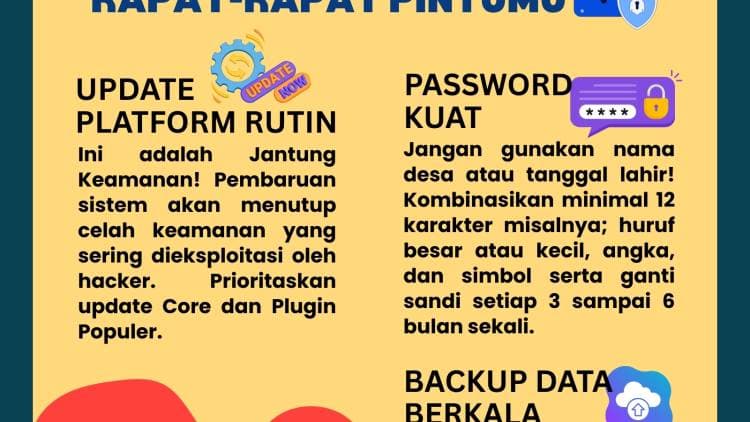 Tingkatkan Keamanan Website Desa Melalui Panduan "5 Detik Cinta" Bulukumba