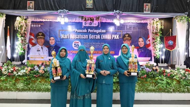 Inspiratif! PKK Bulukumba Tampilkan Drama Mini Pencegahan Perkawinan Anak di Puncak HKG