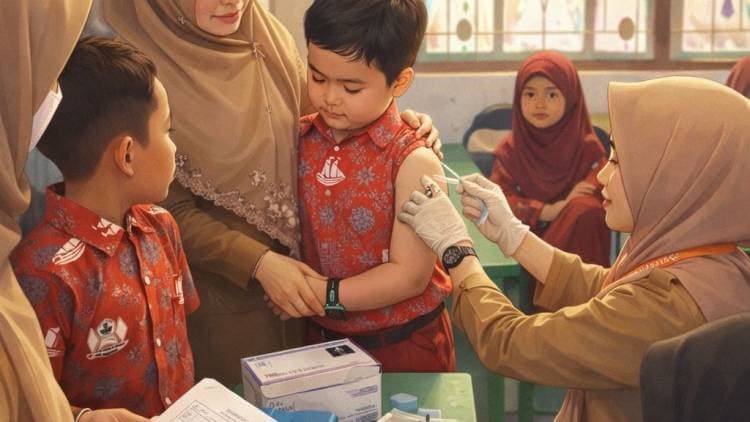 Kasus Campak Meningkat, Dinkes Bulukumba Genjot Imunisasi Kejar