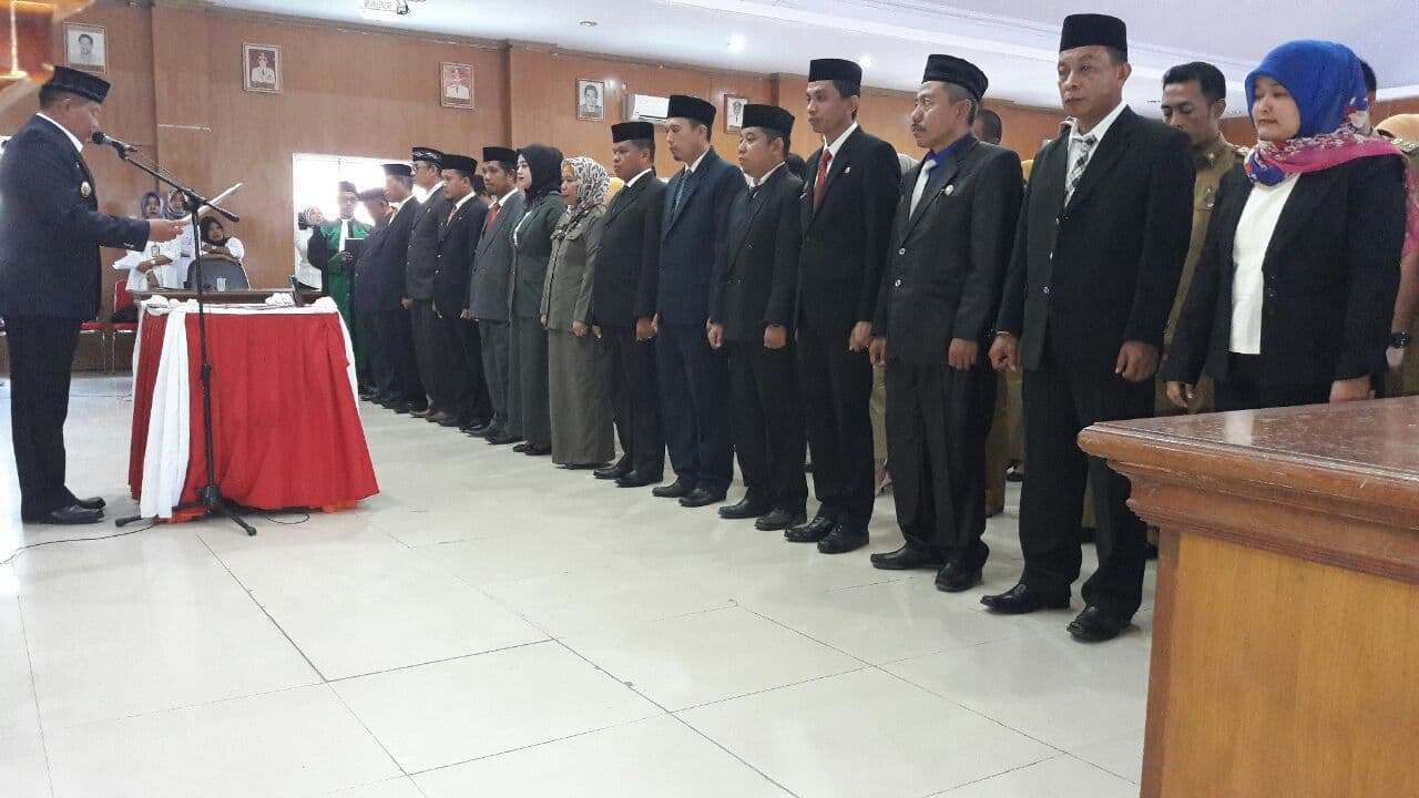 Bupati kembali Lantik Pejabat
